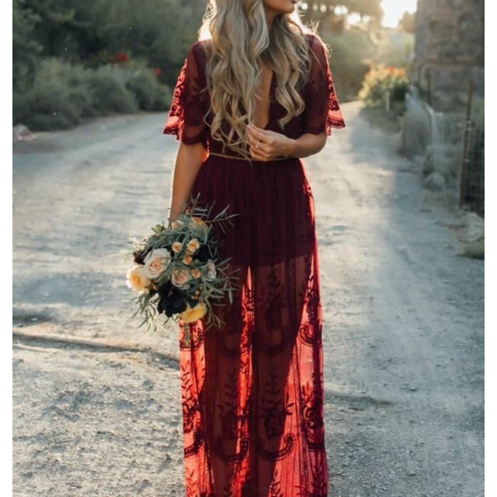 Lace Maxi Dress